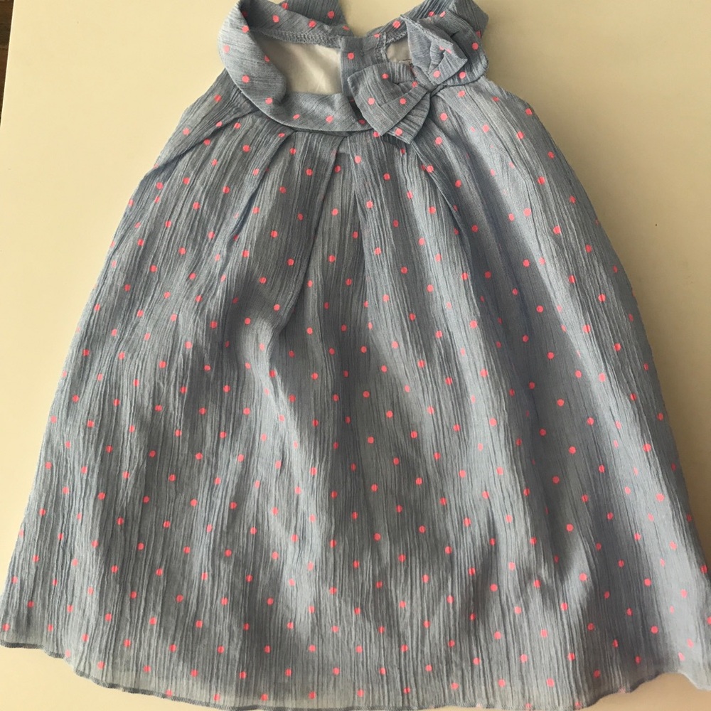 Baby polka dot dress with bloomers 12 mo NWOT
